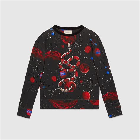 gucci pullover mens|gucci space snake jumper.